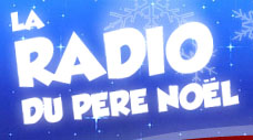 La radio du père noël - Bleu Pomme